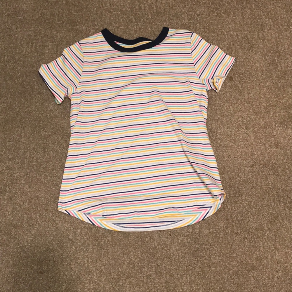Colorful striped shirt